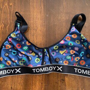 TomboyX Prism Scoop Bralette LC - Later Skater - 2X - discontinued